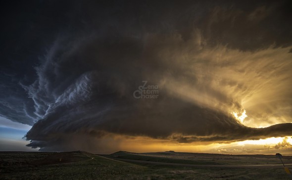 SUNSET SUPERCELL