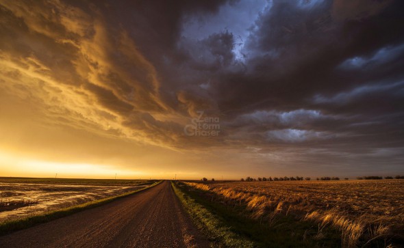 Sunset Shelf Cloud