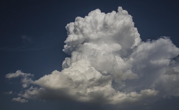 "Baby" thunderstorm