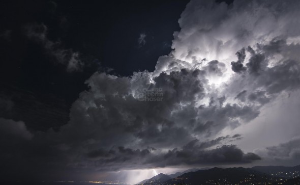 Uno spettacolo notturno!