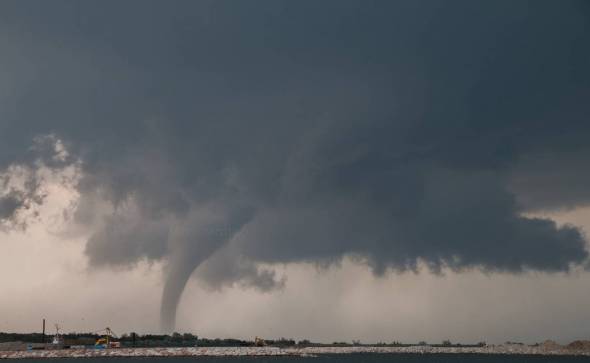 Tornado in mare