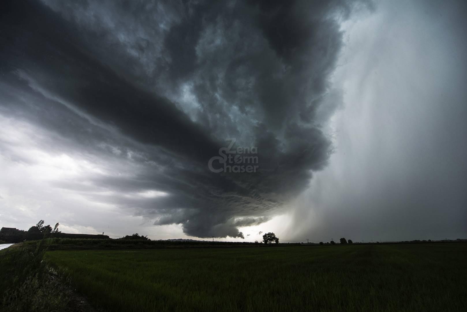 supercella quasi tornadica