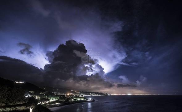 INTENSI TEMPORALI SULLA LIGURIA, 13-06-2018