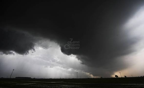 30 MAGGIO 2018, TEMPORALE CON SHELF CLOUD, VERCELLESE