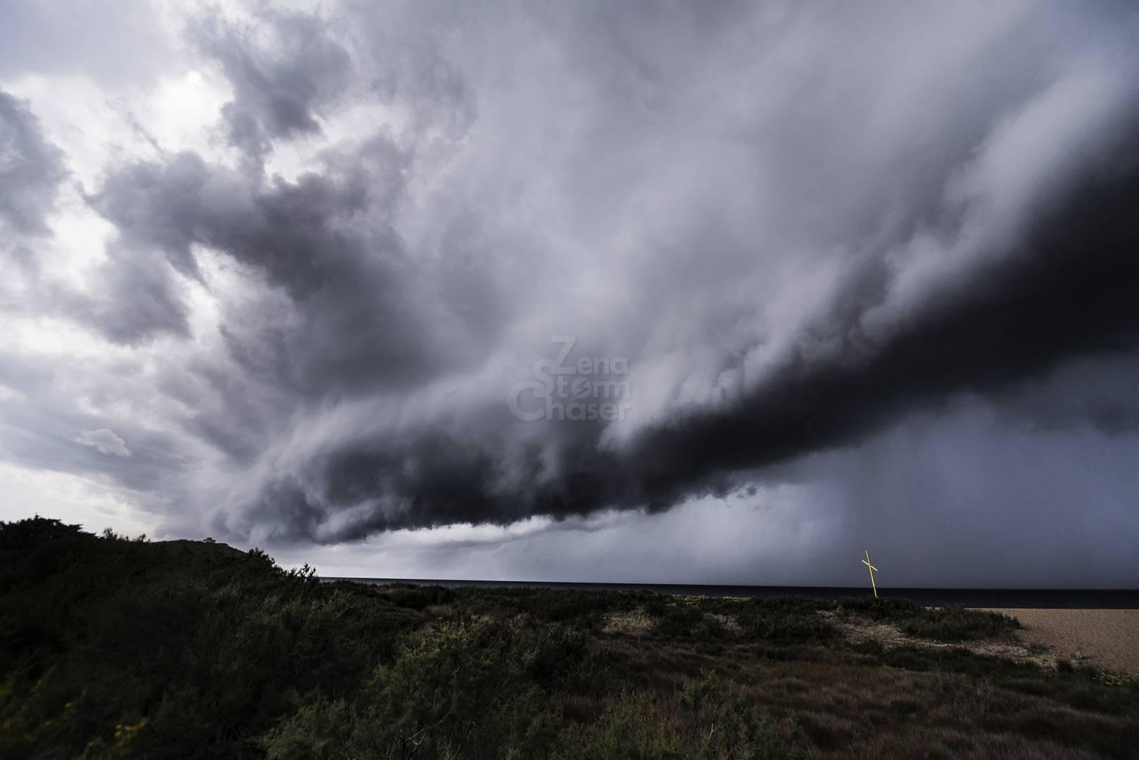 SUPERCELLE E SHELF CLOUD TOSCANA, 23 SETTEMBRE 2019