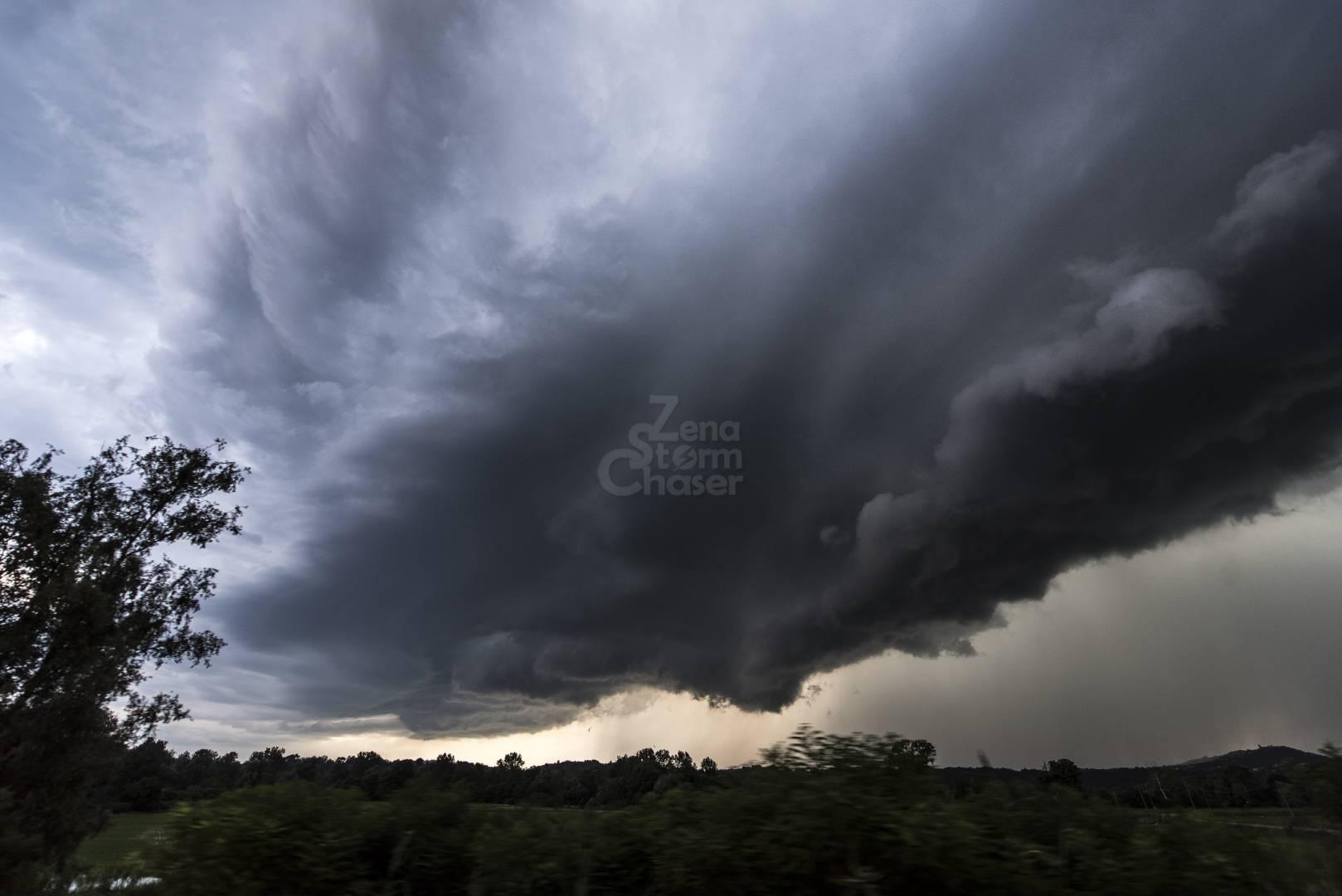 SHELF CLOUD DEL MONFERRATO, 2 LUGLIO 2020