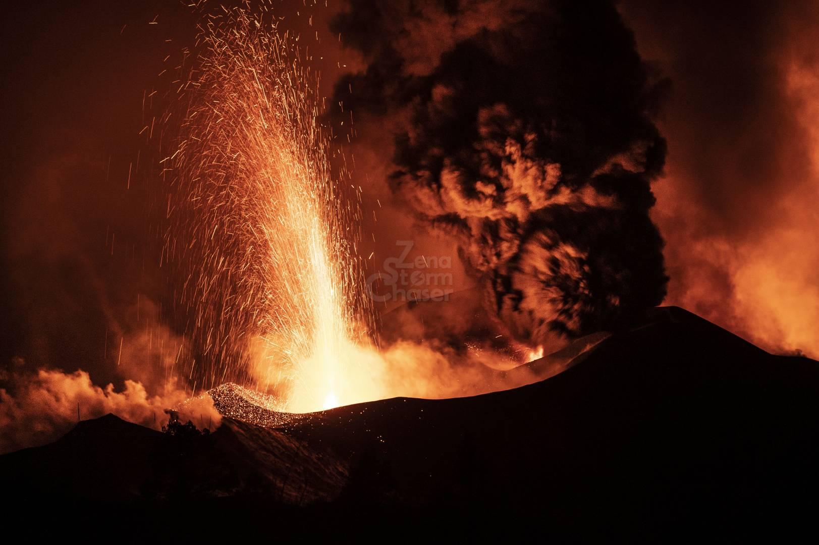 LA GRANDE ERUZIONE DEL CUMBRE VIEJA, CANARIE